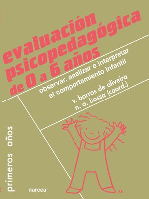 cover image of Evaluación psicopedagógica de 0 a 6 años